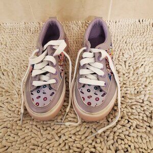 Ground Up Pokémon Low Sneaker - Lavender / Silver -- Excellent condition.